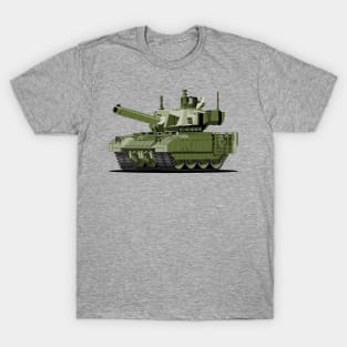 Cartoon modern armored tank T-Shirt